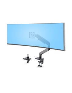 StarTech.com Supporto per Monitor Curvo Ultrawide fino a 49” 32 9 Braccio a Molla da Scrivania con Morsetto a C Passante per