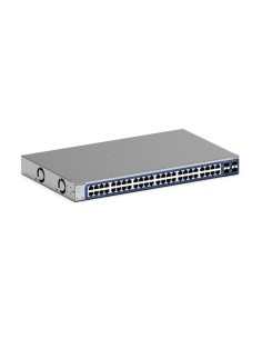 NETGEAR GS748Tv6 Gestito L2 L3 L4 Gigabit Ethernet (10 100 1000) Nero, Grigio