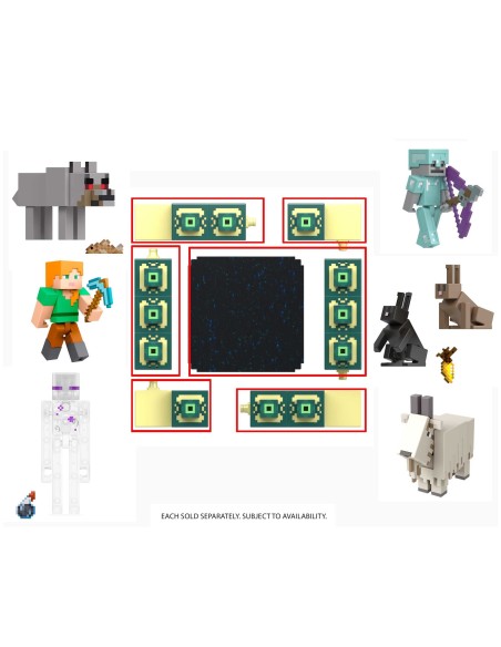 Minecraft GTP08 action figure giocattolo