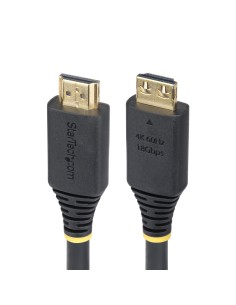 StarTech.com Cavo HDMI 2.0 ad Alta Velocità da 4,5m con Connettori a Scatto, 4K 60Hz 1440p 144Hz, HDR10 HDCP 2.2 ARC, 18Gbps.
