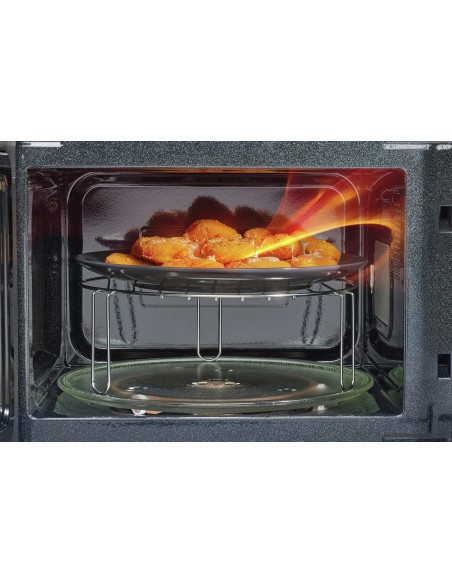 Hisense H23MOBSD1HG forno a microonde Nero Microonde con grill Superficie piana 23 L 800 W