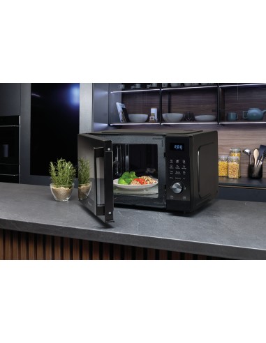 Hisense H23MOBSD1HG forno a microonde Nero Microonde con grill Superficie piana 23 L 800 W