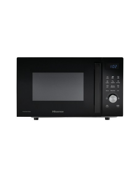 Hisense H23MOBSD1HG forno a microonde Nero Microonde con grill Superficie piana 23 L 800 W