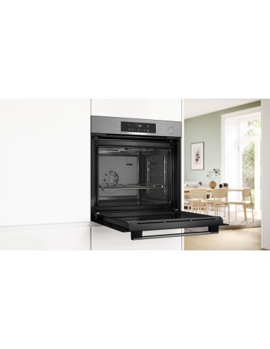 Bosch Serie 4 HRG532BS3 Forno con vapore da incasso 60 x 60 cm Acciaio Classe A+