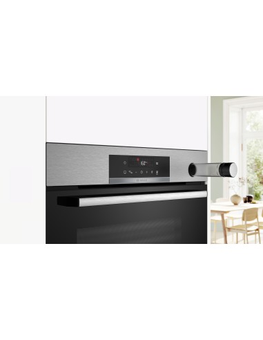 Bosch Serie 4 HRG532BS3 Forno con vapore da incasso 60 x 60 cm Acciaio Classe A+