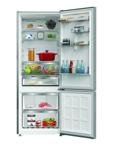 Hotpoint Ariston HPAK26472XP4E frigorifero con congelatore Libera installazione 475 L E Acciaio inox