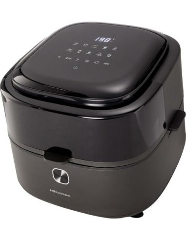 Hisense HAF1350DR friggitrice Singolo 6,7 L Indipendente 1350 W Friggitrice ad aria calda Nero