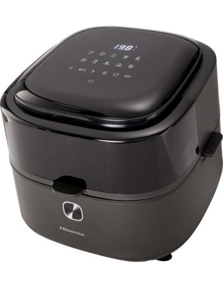Hisense HAF1350DR friggitrice Singolo 6,7 L Indipendente 1350 W Friggitrice ad aria calda Nero