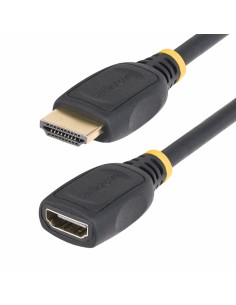 StarTech.com Cavo prolunga HDMI 2.0 da 2m, cavo HDMI ad alta velocità, 4K 60Hz, cavo adattatore di prolunga HDMI da maschio a