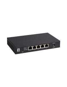 LevelOne GEU-0525 switch di rete Non gestito 2.5G Ethernet (100 1000 2500) Nero