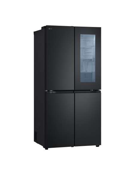 LG InstaView GMV860EPDE Frigorifero Multidoor Slim, Classe E, 530L, Wi-Fi, Linear Cooling, Essence Matte Black