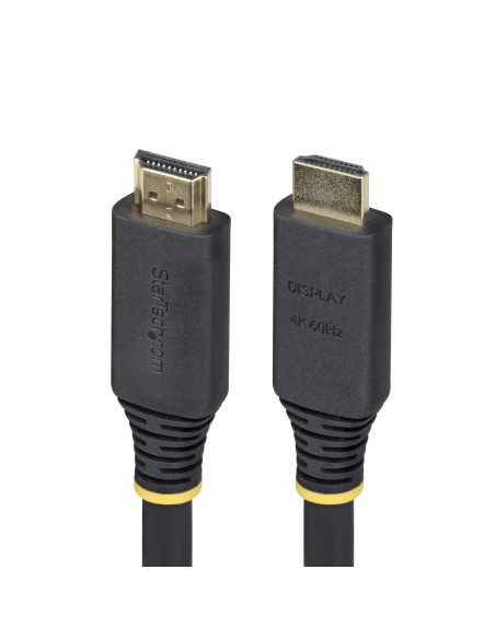 StarTech.com Cavo HDMI attivo ad alta velocità da 15m, 4K 60Hz 1440p 144Hz, HDR10 HDCP 2.2 ARC, 18Gbps, cavo UHD HDMI 2.0 per