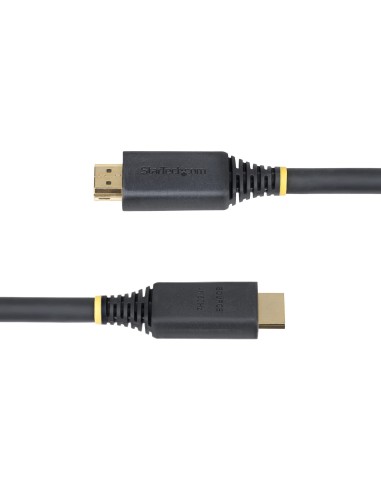 StarTech.com Cavo HDMI attivo ad alta velocità da 15m, 4K 60Hz 1440p 144Hz, HDR10 HDCP 2.2 ARC, 18Gbps, cavo UHD HDMI 2.0 per