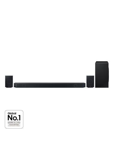 Samsung Soundbar HW-Q990D ZF Serie Q, 22 Speaker, Wireless Dolby Atmos, Audio a 11.1.4 Canali, Q-Simphony, Alexa integrato e