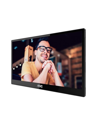 AOC T2 16T3EA Monitor PC 39,6 cm (15.6") 1920 x 1080 Pixel Full HD Nero