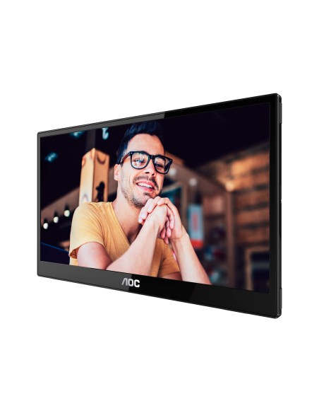 AOC T2 16T3EA Monitor PC 39,6 cm (15.6") 1920 x 1080 Pixel Full HD Nero