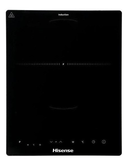 Hisense HIC2000Y piano cottura Nero Superficie piana 28 cm Piano cottura a induzione 1 Fornello(i)