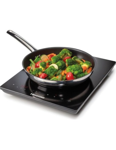 Hisense HIC2000Y piano cottura Nero Superficie piana 28 cm Piano cottura a induzione 1 Fornello(i)