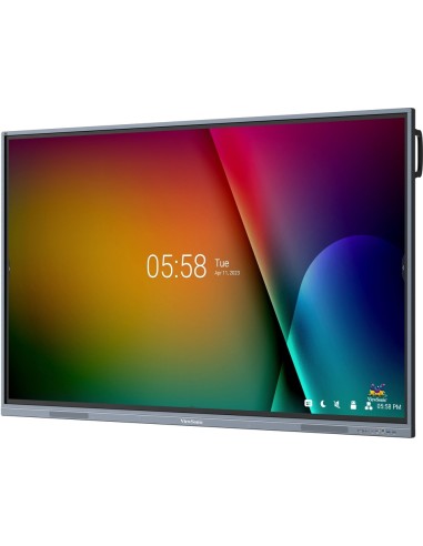 Viewsonic IFP7533-G visualizzatore di messaggi Pannello piatto interattivo 190,5 cm (75") LCD 350 cd m² 4K Ultra HD Nero Touch