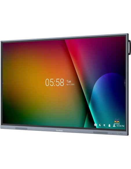 Viewsonic IFP7533-G visualizzatore di messaggi Pannello piatto interattivo 190,5 cm (75") LCD 350 cd m² 4K Ultra HD Nero Touch