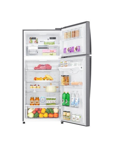 LG GTB744PZHED Frigorifero doppia porta, Classe E, 506L, Wi-Fi, Door Cooling, Cassetto 0 gradi, Gestione umidità, Inox