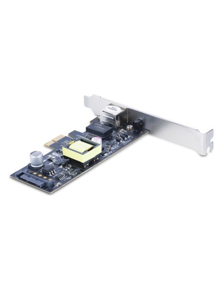 StarTech.com Scheda di rete PoE NBASE-T a 1 porta da 2,5 Gbps, Intel I225-V, 802.3af at PoE+ Multi-Gigabit NIC, scheda LAN PCI
