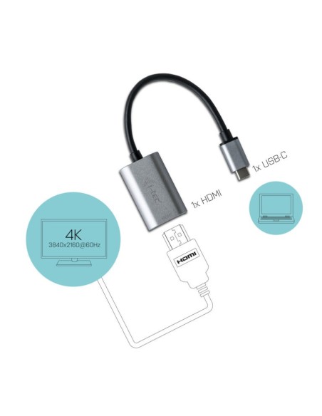 i-tec Metal USB-C HDMI Adapter 4K 60Hz