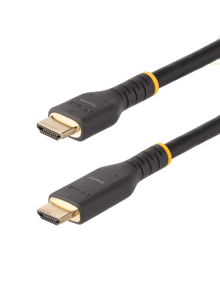 StarTech.com Cavo HDMI attivo da 7m con Ethernet - HDMI 2.0 4K 60Hz UHD - Cavo HDMI 4K robusto con fibra aramidica - Robusto