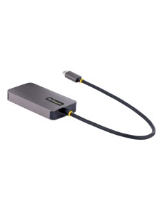 StarTech.com Adattattore USB C a HDMI DVI o VGA, Adattatore video multiporta fino a 4K 60Hz, Compatibile con Thunderbolt 3 e 4, 2
