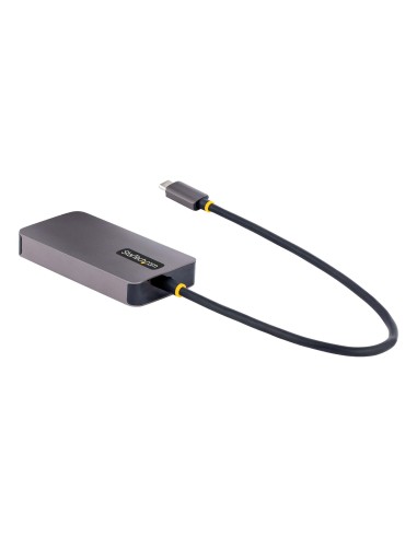 StarTech.com Adattattore USB C a HDMI DVI o VGA, Adattatore video multiporta fino a 4K 60Hz, Compatibile con Thunderbolt 3 e 4,