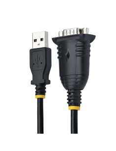 StarTech.com Cavo Adattatore USB a Seriale 1 m - Convertitore da USB a Seriale con Porta COM, Cavo USB Seriale RS232 DB9 2