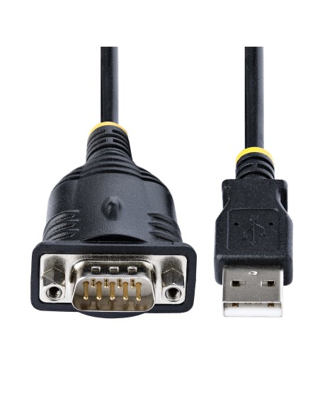 StarTech.com Cavo Adattatore USB a Seriale 1 m - Convertitore da USB a Seriale con Porta COM, Cavo USB Seriale RS232 DB9
