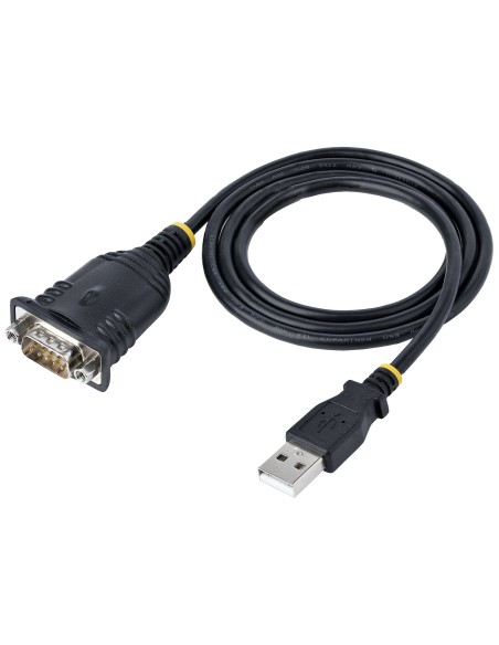 StarTech.com Cavo Adattatore USB a Seriale 1 m - Convertitore da USB a Seriale con Porta COM, Cavo USB Seriale RS232 DB9