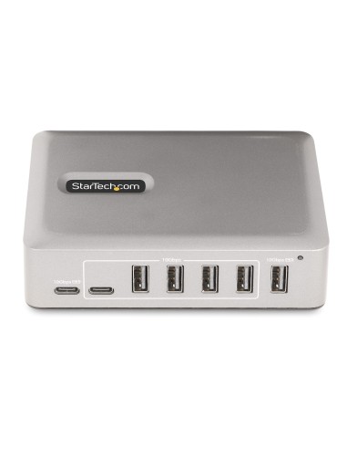 StarTech.com 10G5A2CS-USB-C-HUB hub di interfaccia USB 3.2 Gen 2 (3.1 Gen 2) Type-C 10000 Mbit s Argento