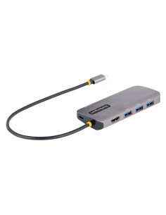 StarTech.com Adattatore USB C Multiporta, Video HDMI 4K 60Hz, Hub USB 3.2 a 3 porte USB-A 5Gbps , 100W Power Delivery