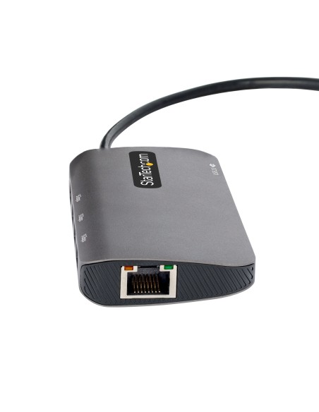 StarTech.com Adattatore USB C Multiporta, Video HDMI 4K 60Hz, Hub USB 3.2 a 3 porte USB-A 5Gbps , 100W Power Delivery