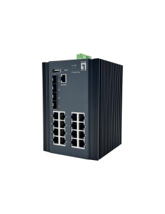 LevelOne IGU-2071 switch di rete Gestito L2+ Gigabit Ethernet (10 100 1000) Nero