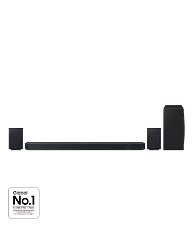 Samsung Soundbar HW-Q930D ZF Serie Q, 17 Speaker, Wireless Dolby Atmos, Audio a 9.1.4 Canali, Q-Simphony, Alexa integrato e