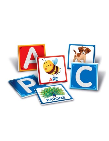 Clementoni Sapientino Montessori - Lettere Tattili