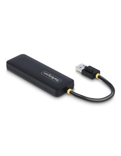 StarTech.com Hub USB-A a 4 porte, 5 Gbps, alimentato via bus, mini hub USB da viaggio portatile, splitter USB 3.0 multiporta, 2