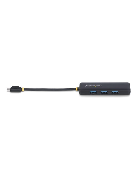 StarTech.com Hub USB-C a 4 porte, 5 Gbps, alimentato via bus, mini hub USB da viaggio portatile, splitter USB 3.0 multiporta,