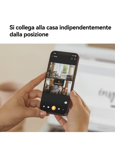 Imou Ranger DUAL 6MP (3MP+3MP) Telecamera WiFi Interno con Doppia Lente, 360°PTZ Telecamera da Interno, Rilevamento Umano,