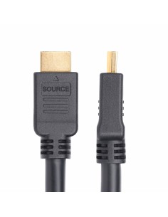 StarTech.com Cavo HDMI 2.0 attivo da 15m, CMP, con classificazione Plenum, cavo HDMI ad alta velocità, 4K 60Hz, HDR10 HDCP 2