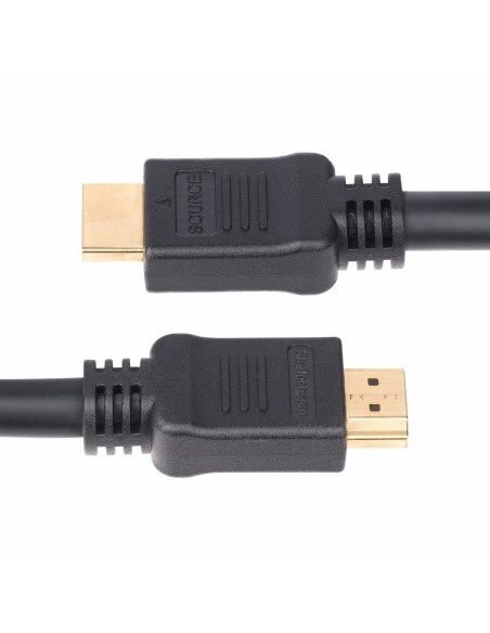 StarTech.com Cavo HDMI 2.0 attivo da 15m, CMP, con classificazione Plenum, cavo HDMI ad alta velocità, 4K 60Hz, HDR10 HDCP