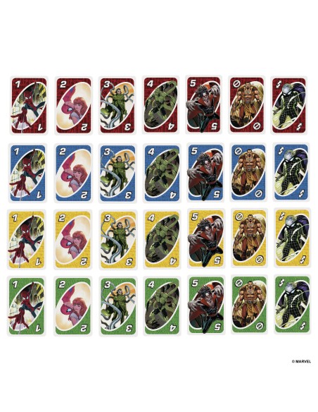 Games UNO The Amazing Spider-Man Carta da gioco Sostituzione Games UNO The Amazing Spider-Man Carta da gioco Sostituzione