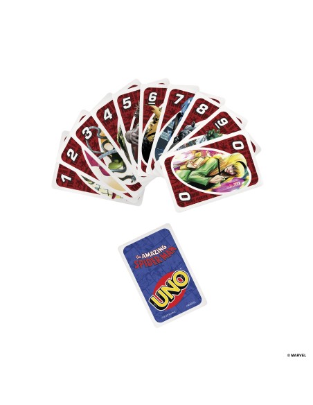 Games UNO The Amazing Spider-Man Carta da gioco Sostituzione Games UNO The Amazing Spider-Man Carta da gioco Sostituzione