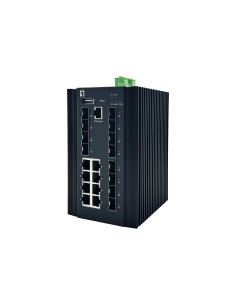 LevelOne IGU-2072 switch di rete Gestito L2+ Gigabit Ethernet (10 100 1000) Nero