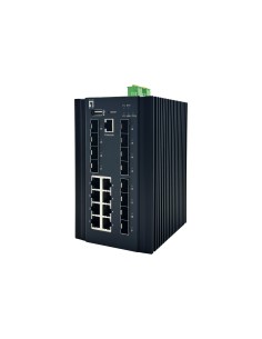 LevelOne IGX-2072 switch di rete Gestito L2+ Gigabit Ethernet (10 100 1000) Nero