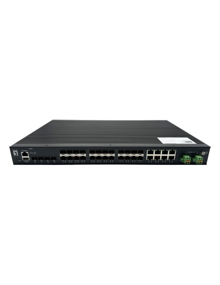 LevelOne IGU-2872 switch di rete Gestito L2+ Nero