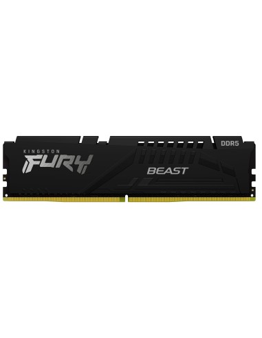 Kingston Technology FURY Beast 64GB 6000MT s DDR5 CL36 DIMM (Kit da 2) Nero